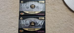2 casete Maxell XL II  90 min