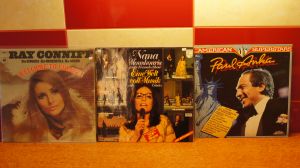 3 albume vinil LP Paul Anka /Nana Mouskouri / Ray Coniff
