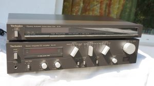 Amplificator Vintage Technics SU-V3 si Tuner ST-S4