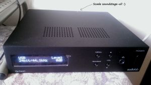 Audiolab Q-DAC (USB DAC, preamplificator, amplificator de caști)