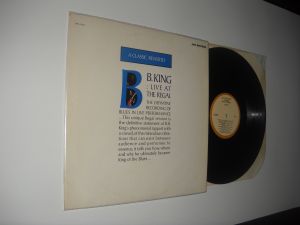 B.B. King: Live At The Regal (1965, reeditare anii 70) vinil blues de calitate, USA, stare NM/Ex