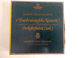 Benzi de magnetofon originale ce contin Johann Sebastian Bach SIX Brandenburg Concertos