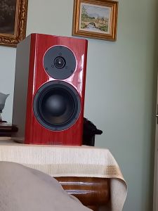 Boxe Dynaudio Special Forty / Red birch gloss 