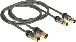 Cablu Goldkabel Profi Stereo XLR, 2m