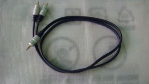 Cablu Jack 3,5 mm - 2 RCA/1 m