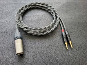 Cablu Pentru Casti Balansat, XLR 4 pini-JACK 3.5 compatibil HIFIMAN