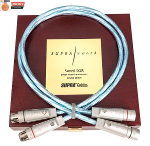 Cabluri High-End suedeze XLR (balansate) Supra Cables Sword-IXLR 1m