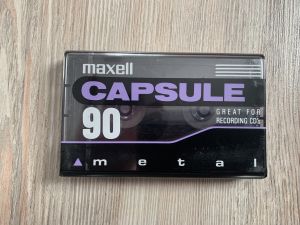 Caseta Audio Maxell Capsule