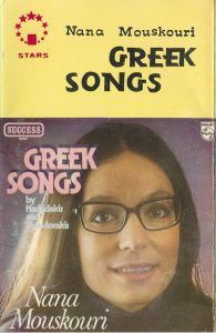 Caseta audio Nana Mouskouri ‎– Greek Songs