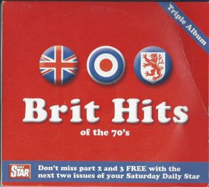CD original Various ‎– Brit Hits Of The 70's 