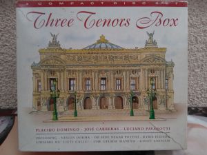 CD - Three Tenors Box (Placido Domingo, Jose Carreras, Luciano Pavarotti), Album 3CD's-Set, 1999, Made in E.C.