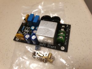 Circuit soft start amplificator