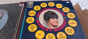 Colecție vinyluri Shirley Bassey