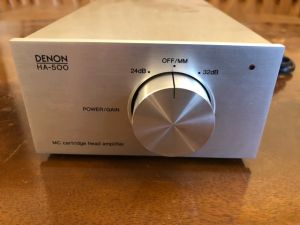 DENON HA-500 MC Cartrige Head Amplifier 