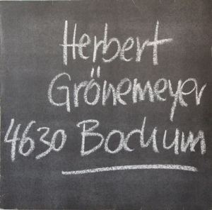 Herbert Grönemeyer – 4630 Bochum LP/Germ.1984/Rock- Pop Rock