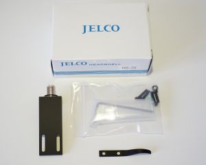 Jelco HS 20 headshell suport doza pickup cu fire din argint PUR, Made in Japan