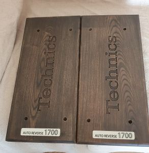 Laterale si cutii lemn pentru audio, Technics, Revox, Pioneer, Tascam