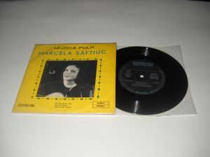 Marcela Saftiuc:Fiii Lacrimilor Tale(disc mic 7", folk de calitate, stare Ex/Ex)