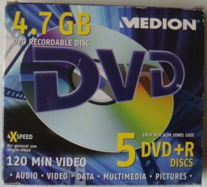 Medion DVD +R 4.7Gb/120 min