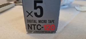Microcasete DAT SONY NTC 120