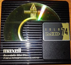 Mini Disc Maxell - 74 min
