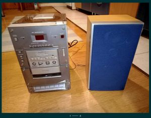 Mini sistem audio Otany ne-590 cu boxa CD radio casetofon