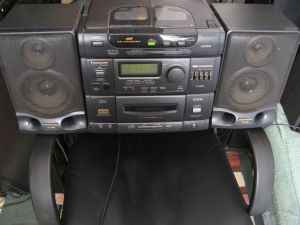 Panasonic RX-DS790 3CD changer MASH FM radio Caset