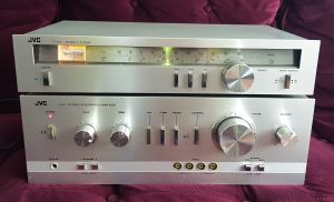 pt.colectionari > set vintage JVC amplificator A-S5 + tuner T-V3L