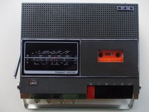 Radio Siemens rt 132 Trabant Special casetofon mono,vintage 1973 Germany