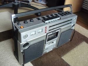 Radiocasetofon Sanwa 7065a Vintage Raritate