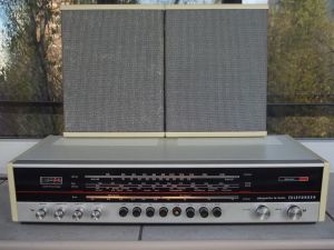 Receiver TELEFUNKEN Allegretto ts2020 amplificator+ radio+boxe,vintage 1972 Germany
