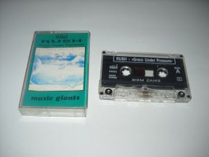 RUSH: Grace Under Pressure (1984)(caseta audio poloneza elbo, stare VG+)