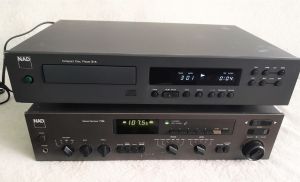 set audio NAD receiver/tuner 7155 + cd-player 514