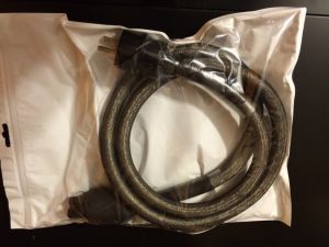 Silver Raincoat AC Power Cable 1,5m