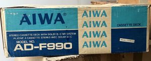 Stereo Cassette Deck AIWA model AD-F990