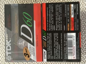 TDK D 60 min - Casete Audio Sigilate 