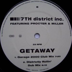 Vinyl 7th District Inc. ‎– Getaway