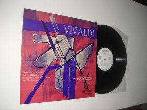 VIVALDI:Concerti Grossi Op. 3 (1980) disc vinil Electrecord, ca din magazin (NM)