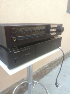 Yamaha C-65 plus Rotel RB-951 Stereo Power Amplifier 