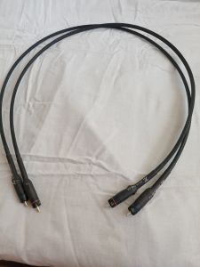  ZEUS AUDIO Interconnect High End cable ONE with KLE Innovations RCA Connectors 